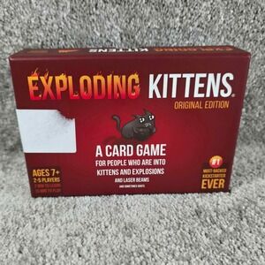 Exploding Kittens Original Edition Card Game Ages‎ 7 Plus - 2 to 5 Players